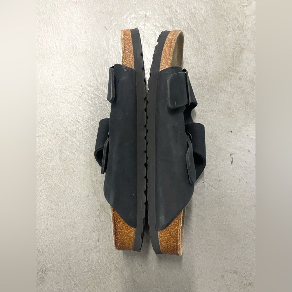 Women’s Birkenstock Arizona Black Slide Sandal size 39 - Picture 4 of 7